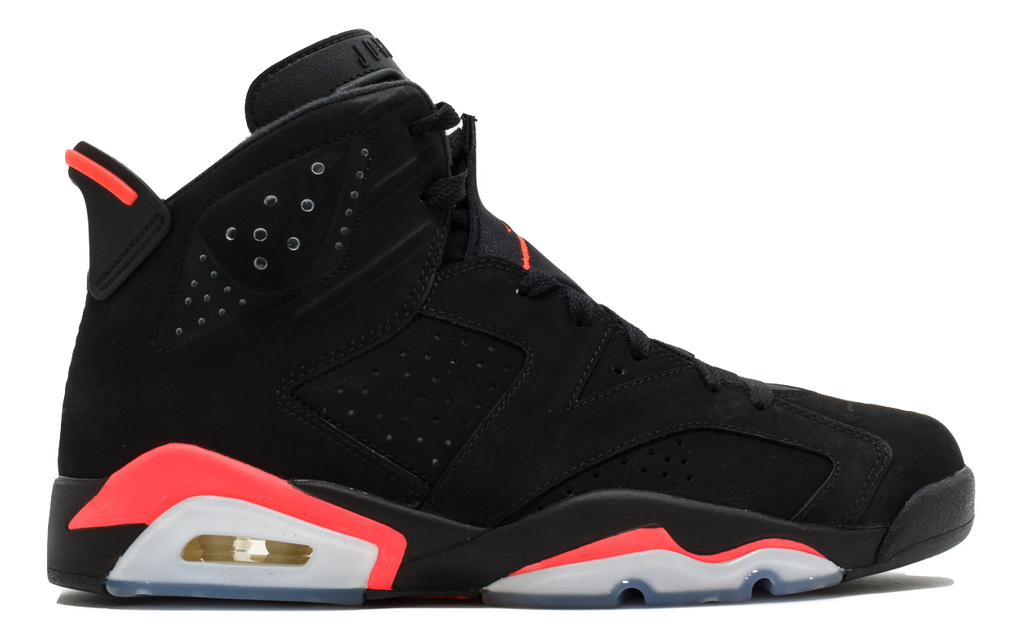 Air jordan 6 clearance retro black & infrared