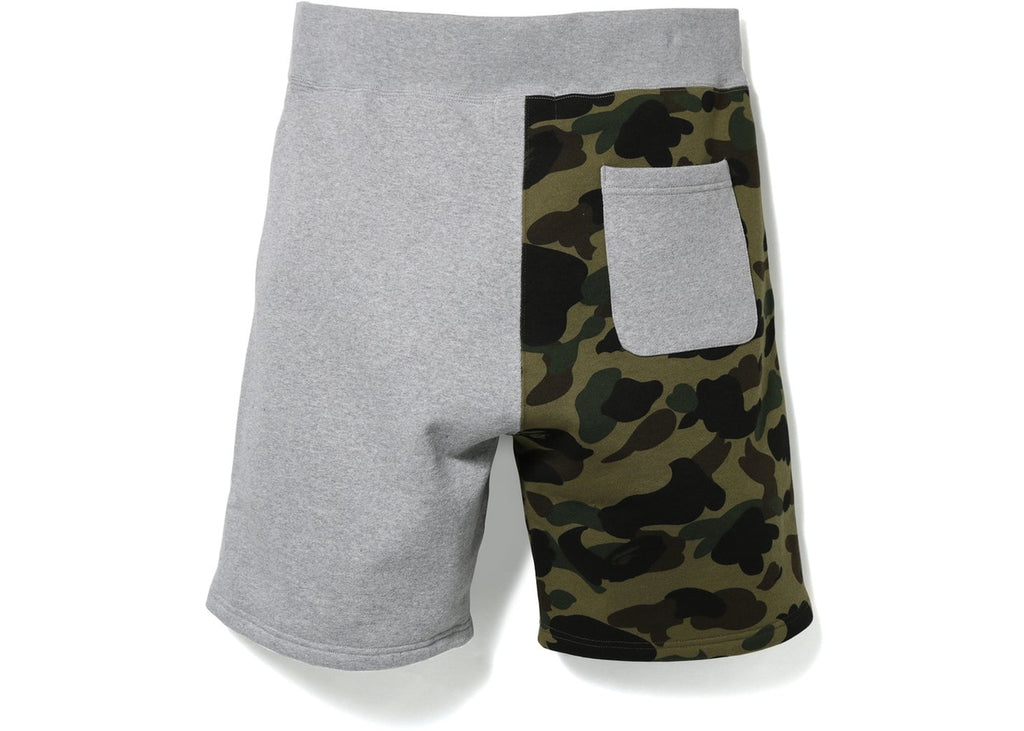 Green camo hotsell bape shorts