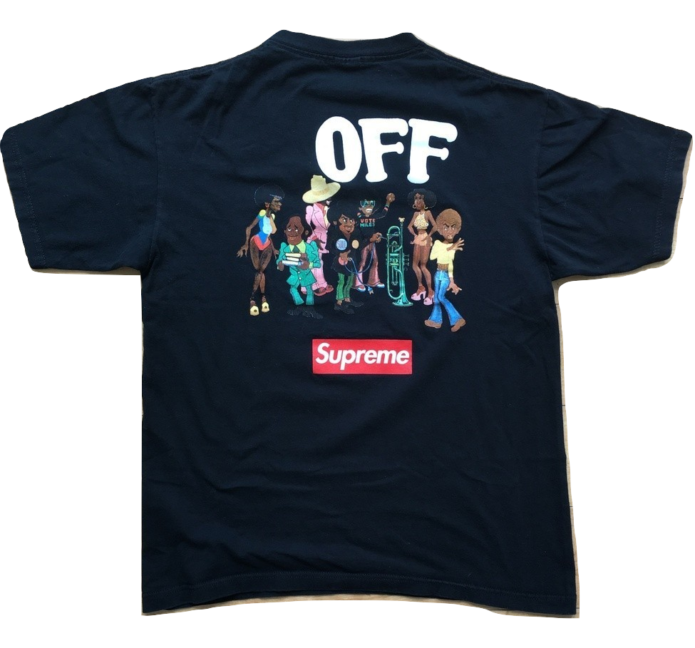 Supreme Miles Davis On The Corner Tee - Black – Grails SF