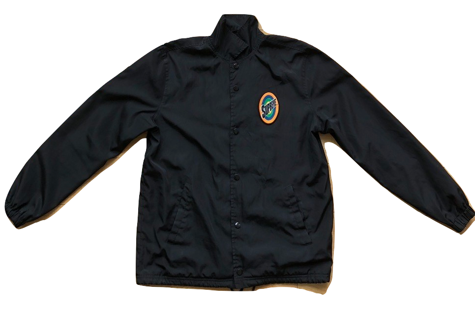 Supreme Tide Logo Coach Jacket - Black