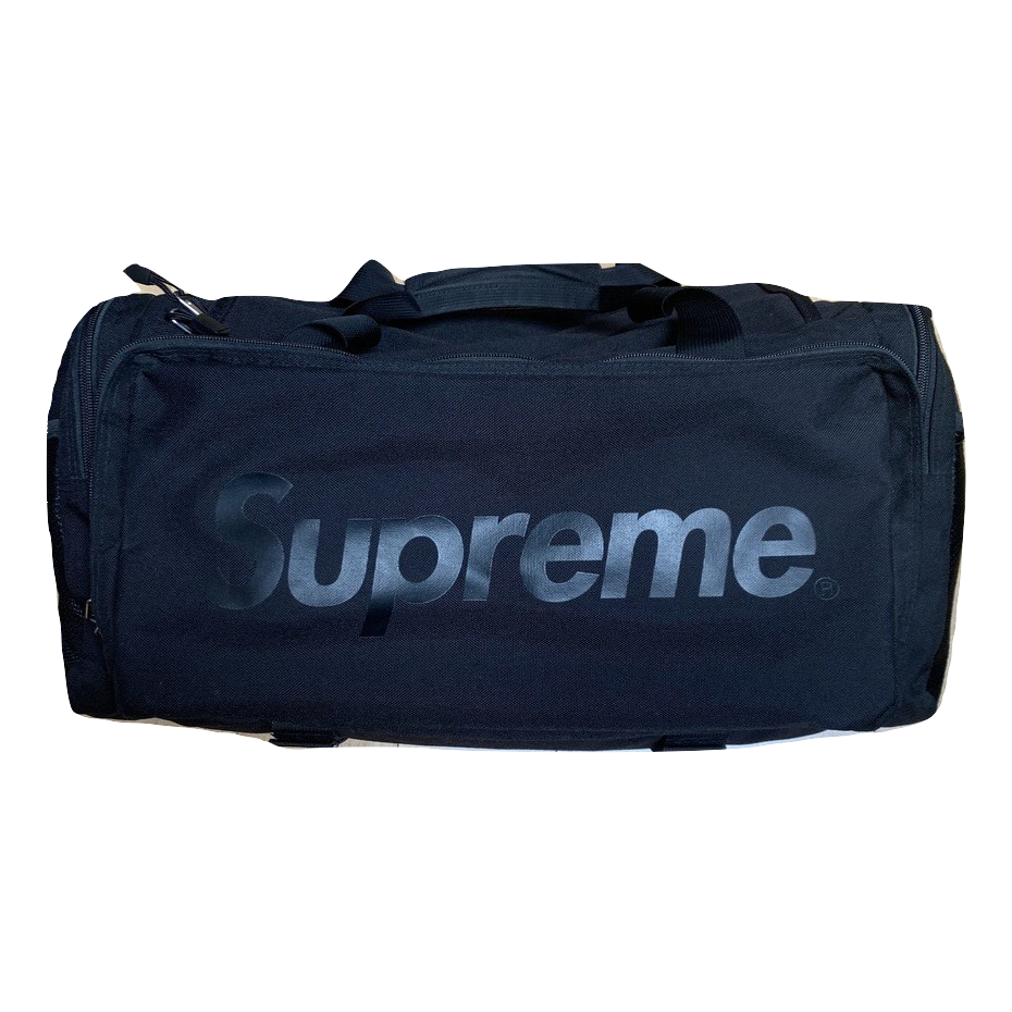 Supreme Damier Printed Check Duffle Bag - Black – Grails SF