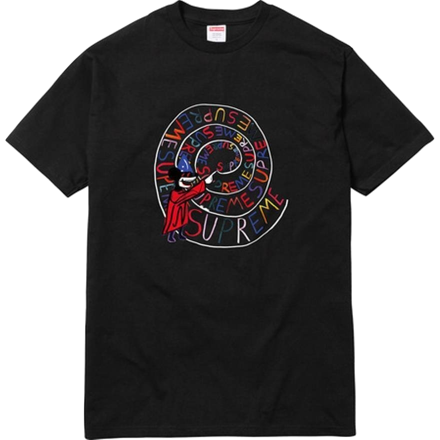 Supreme Joe Roberts Swirl Tee - Black