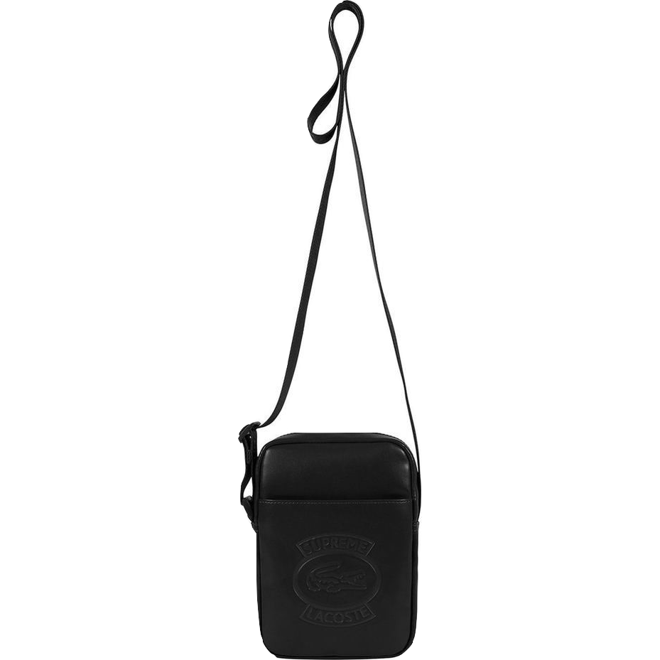 送料込 supreme lacoste shoulder bag black 黒 | www.150.illinois.edu