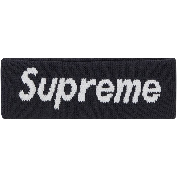 Supreme New Era Big Logo Headband (FW18) Red, 50% OFF