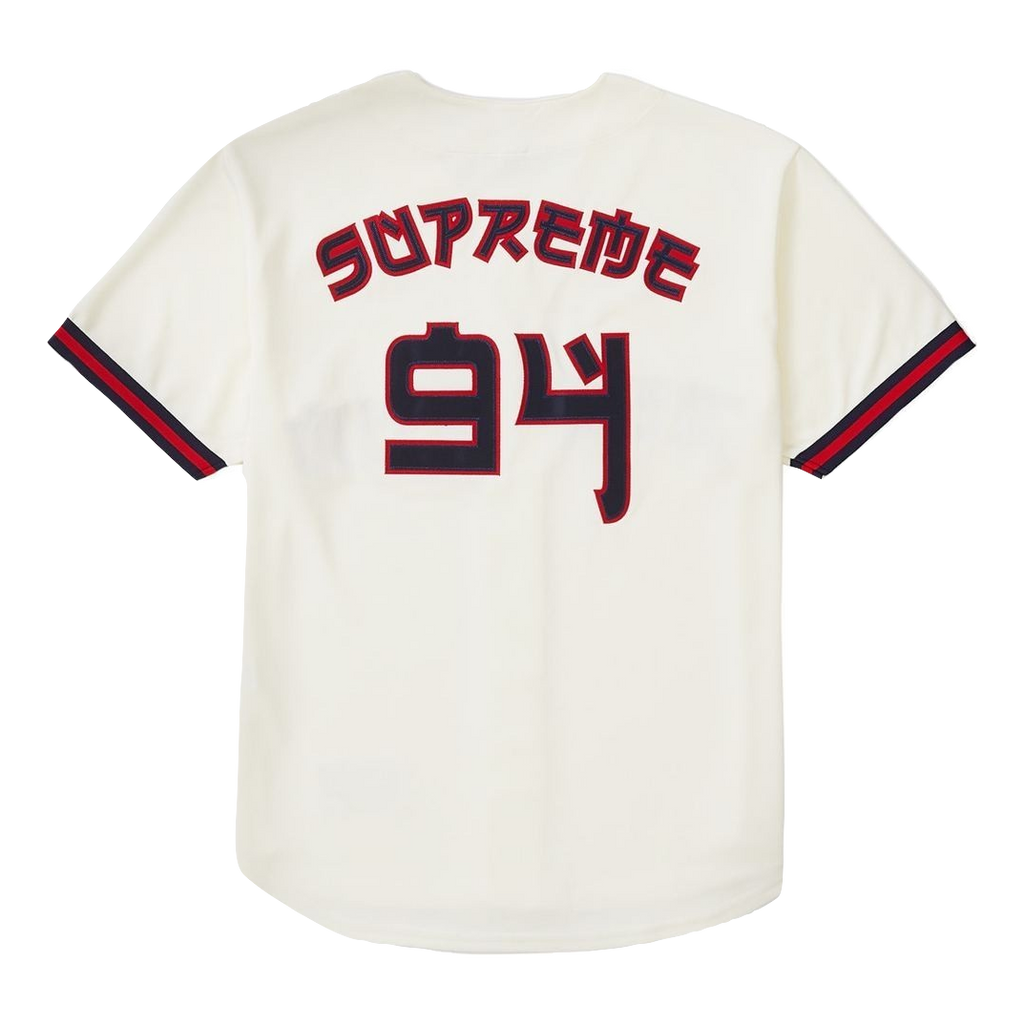 Supreme red rum baseball jersey- M – Million Dollar Streetwear