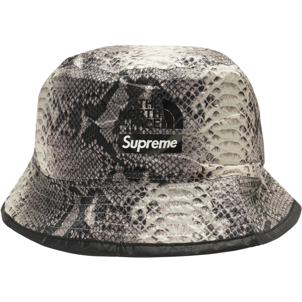 Supreme The North Face Snakeskin Packable Reversible Crusher - Black