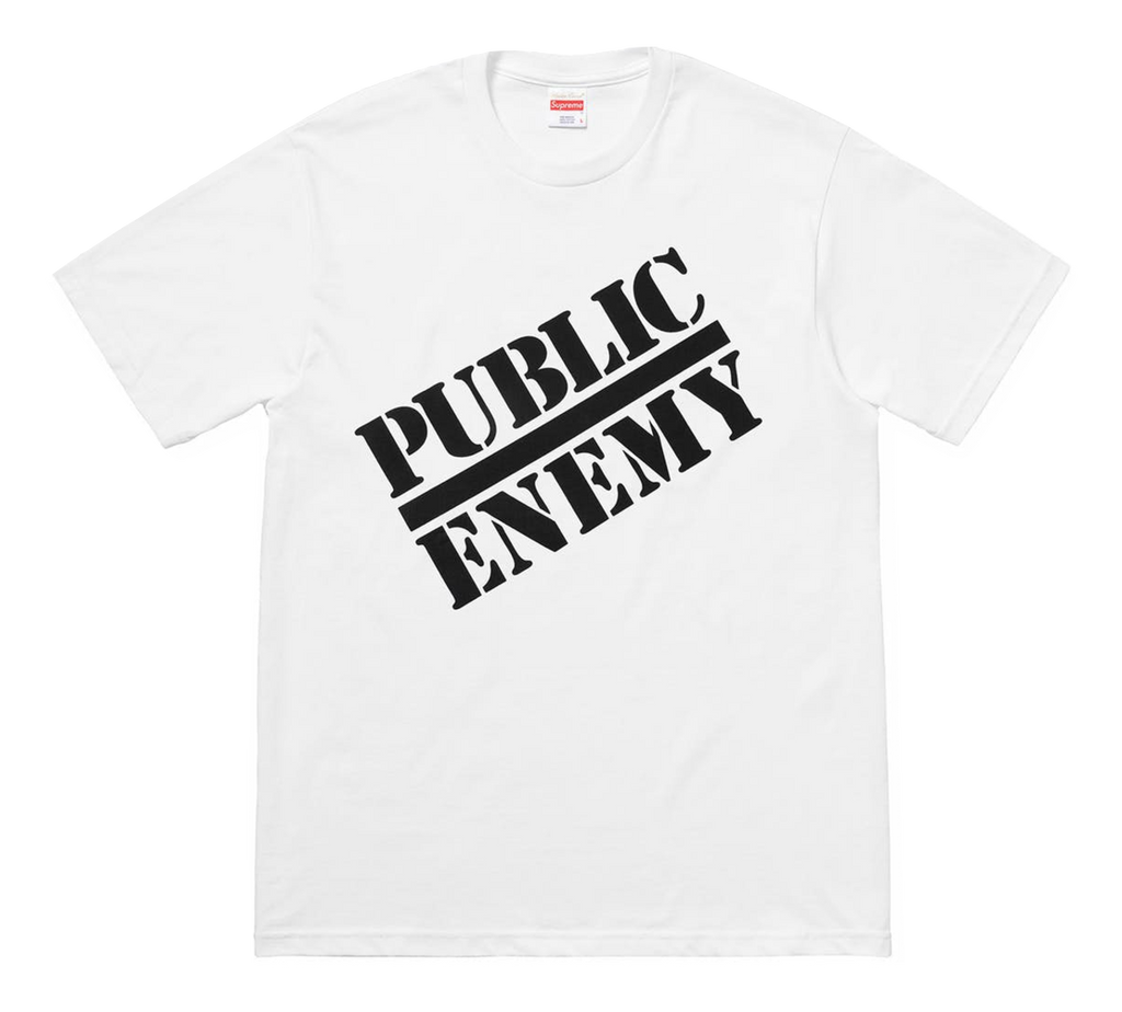 Supreme UNDERCOVER/Public Enemy Blow your Mind Tee - White