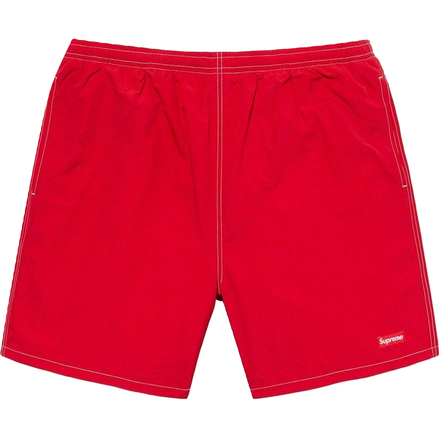 Supreme Arc Logo Water Short - Red – Grails SF