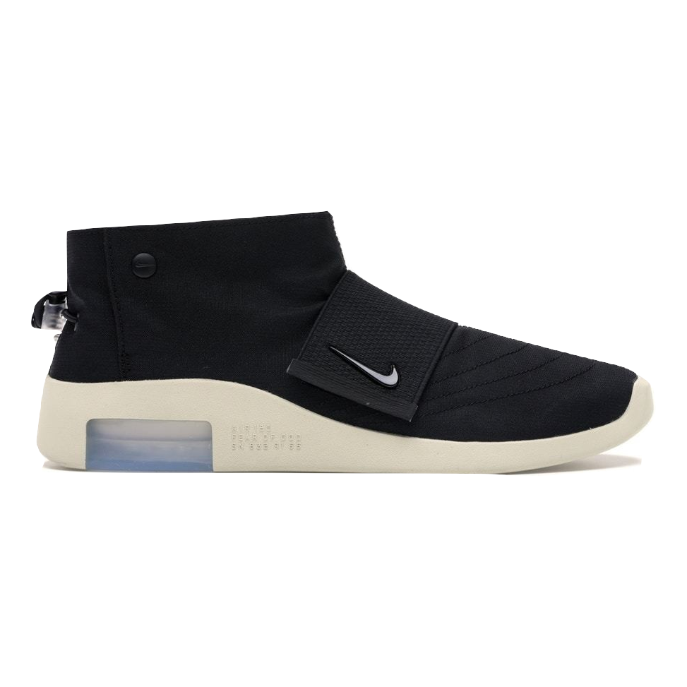 nike air fear of god moccasin black