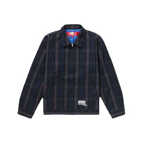 Supreme x Junya Watanabe x CDG Man Printed Work Jacket - Navy