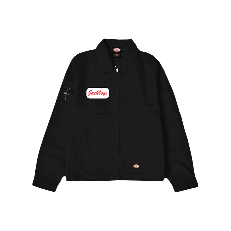 Travis Scott Jackboys Work Jacket - Black – Grails Sf