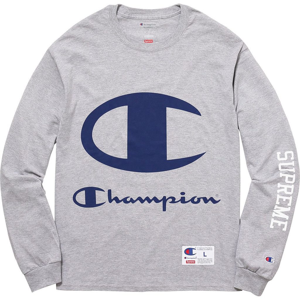 Supreme x Champion L S Tee