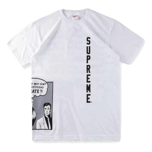 Supreme thrasher hotsell boyfriend tee