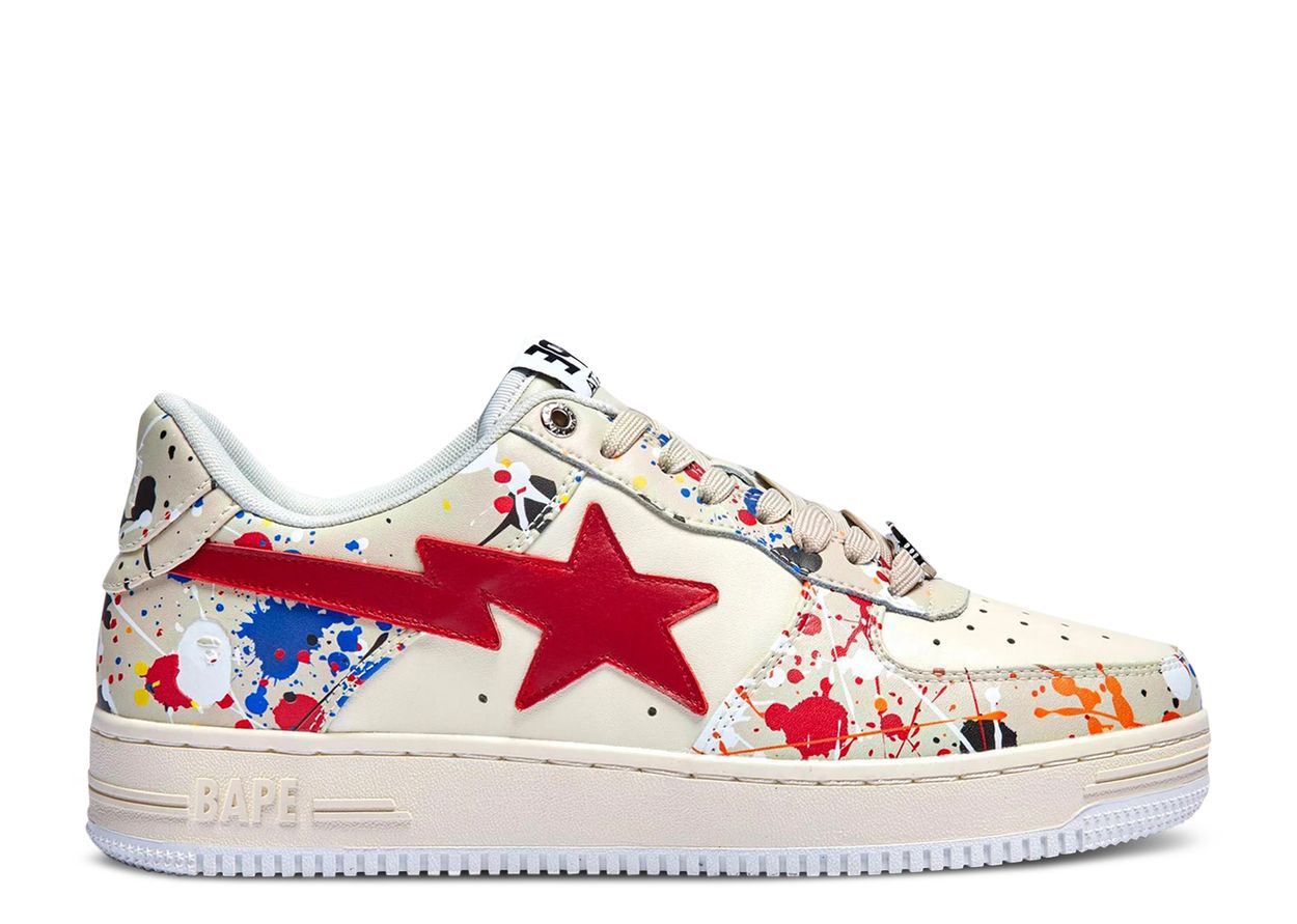 A Bathing Ape Bape Sta - Paint Beige