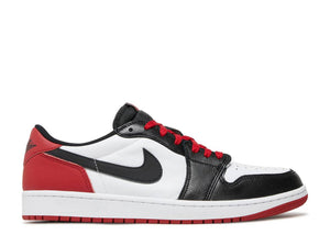 Air Jordan 1 Retro Low OG - Black Toe - Used