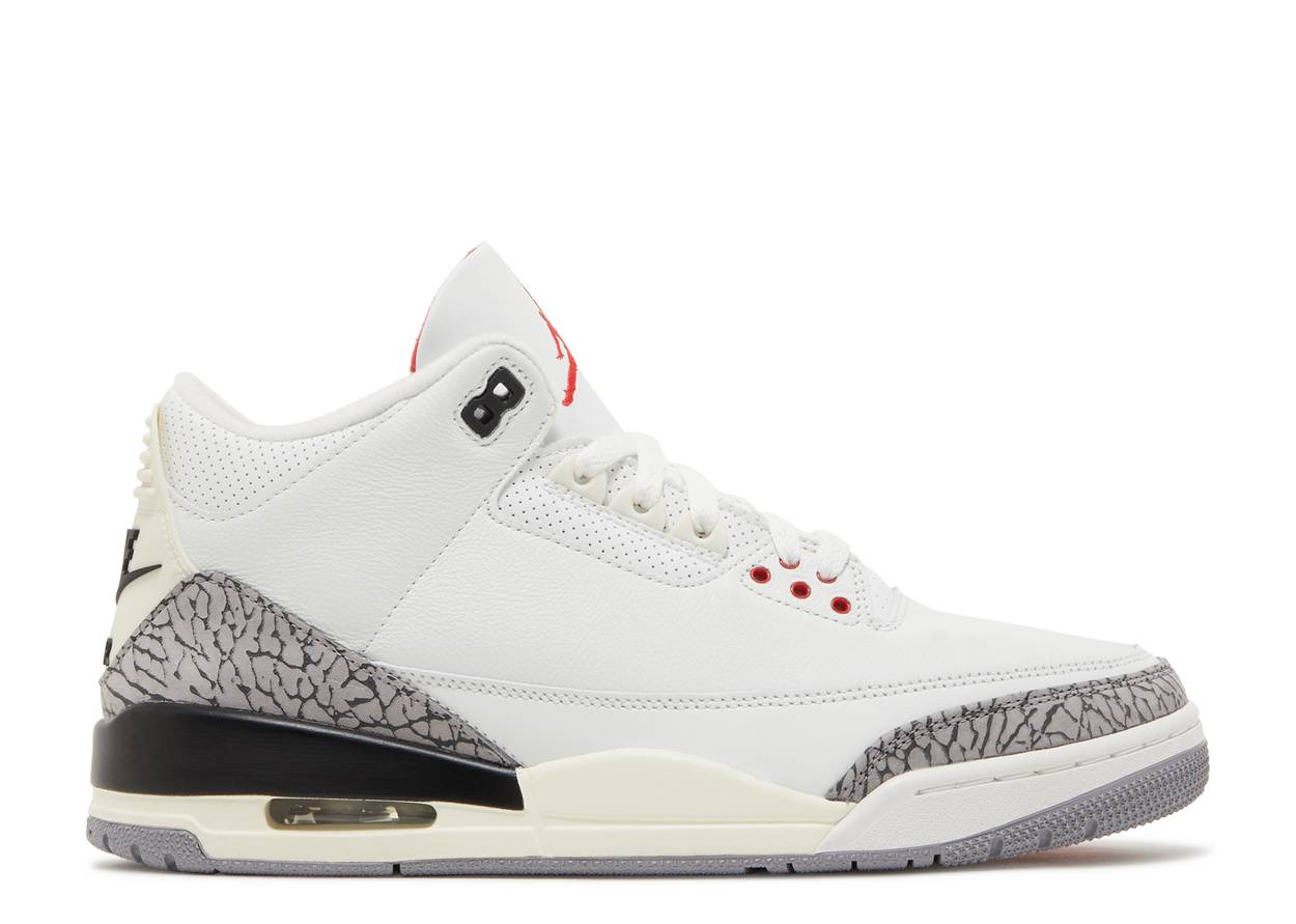 Air Jordan 3 Retro (GS) - White Cement Reimagined