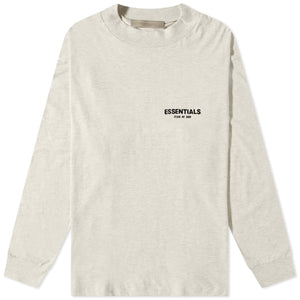 Fear of God Essential Longsleeve Tee - Light Oatmeal