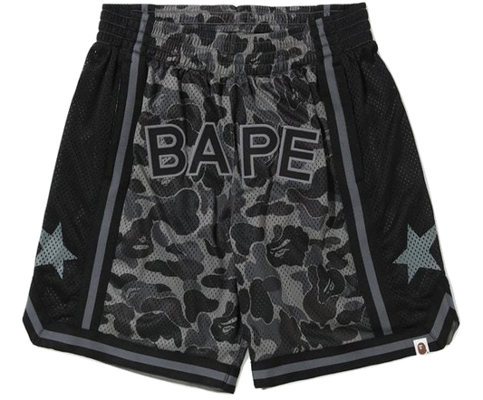 A Bathing Ape ABC Basketball Shorts - Black - Used