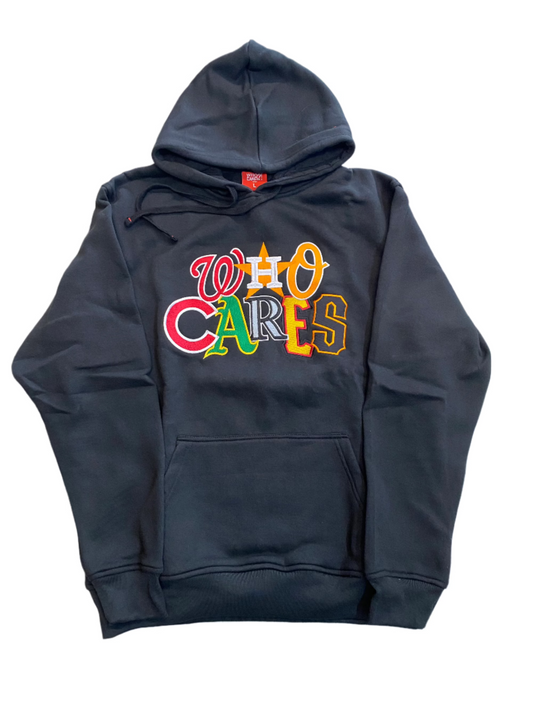 Who Cares Supply Co MLB Remix Hoodie - Black