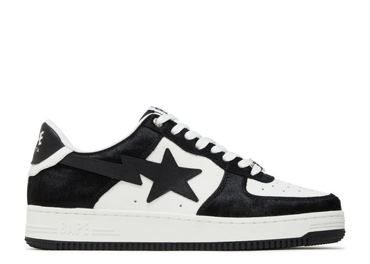 A Bathing Ape Bapesta Low M1 - Black Fur