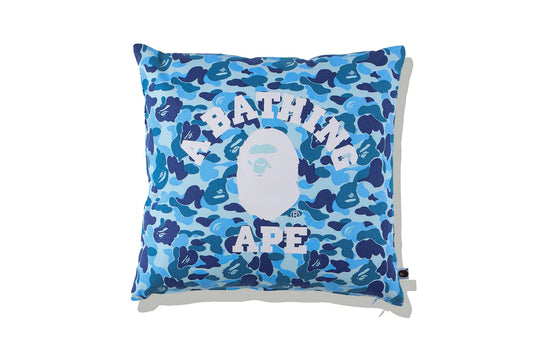 ABC Camo College Square Cushion - Blue