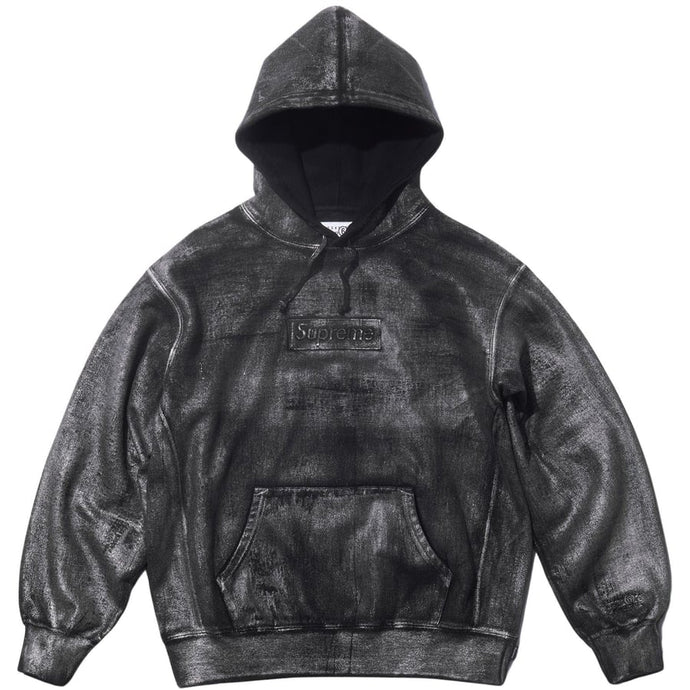 Supreme MM6 Maison Margiela Foil Box Logo Hooded Sweatshirt