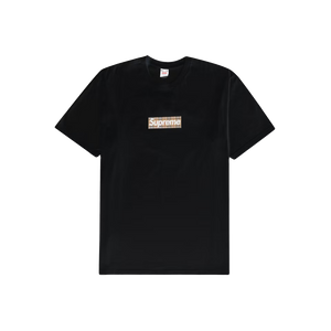 Supreme Burberry Box Logo Tee - Black - Used