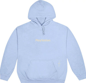 Travis Scott Motherboard I Hoodie - Light Blue - Used