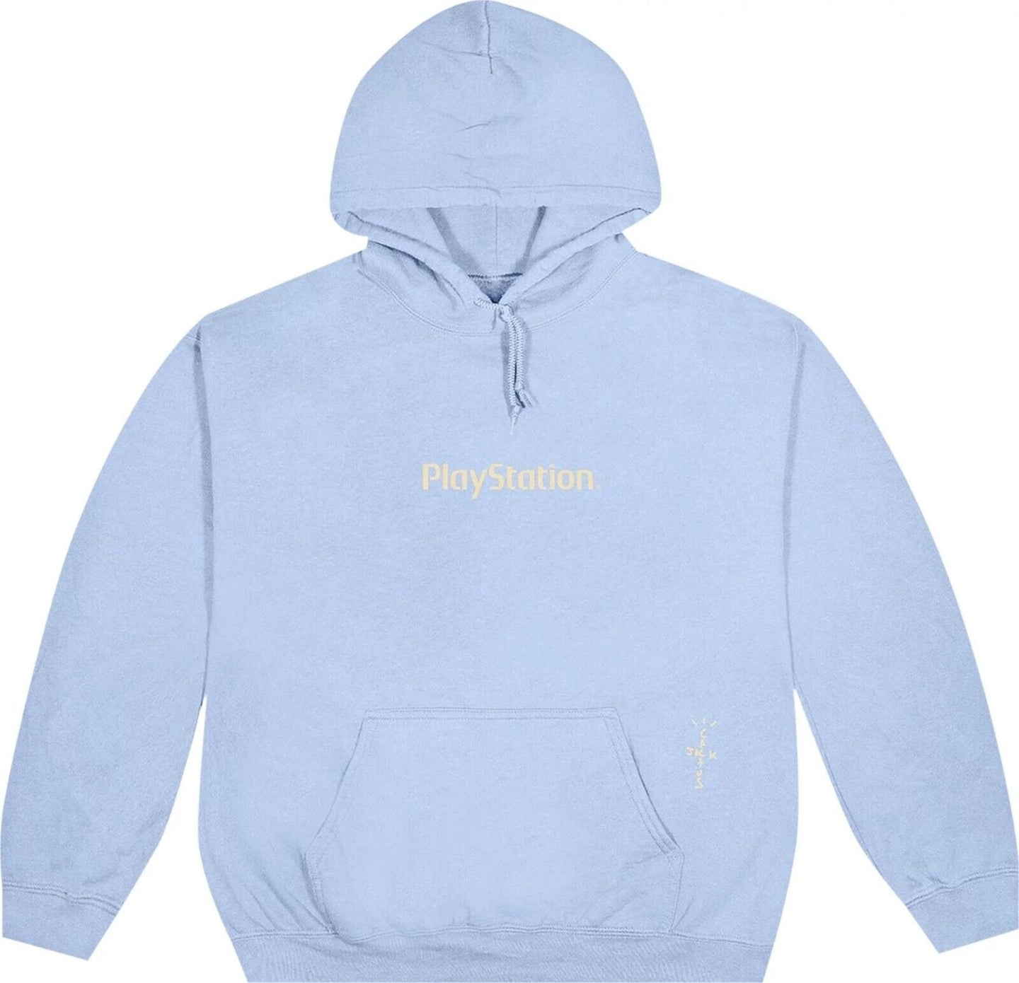 Travis Scott Motherboard I Hoodie - Light Blue - Used