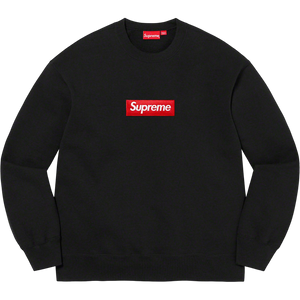 Supreme Box Logo Crewneck (FW22) - Black - Used