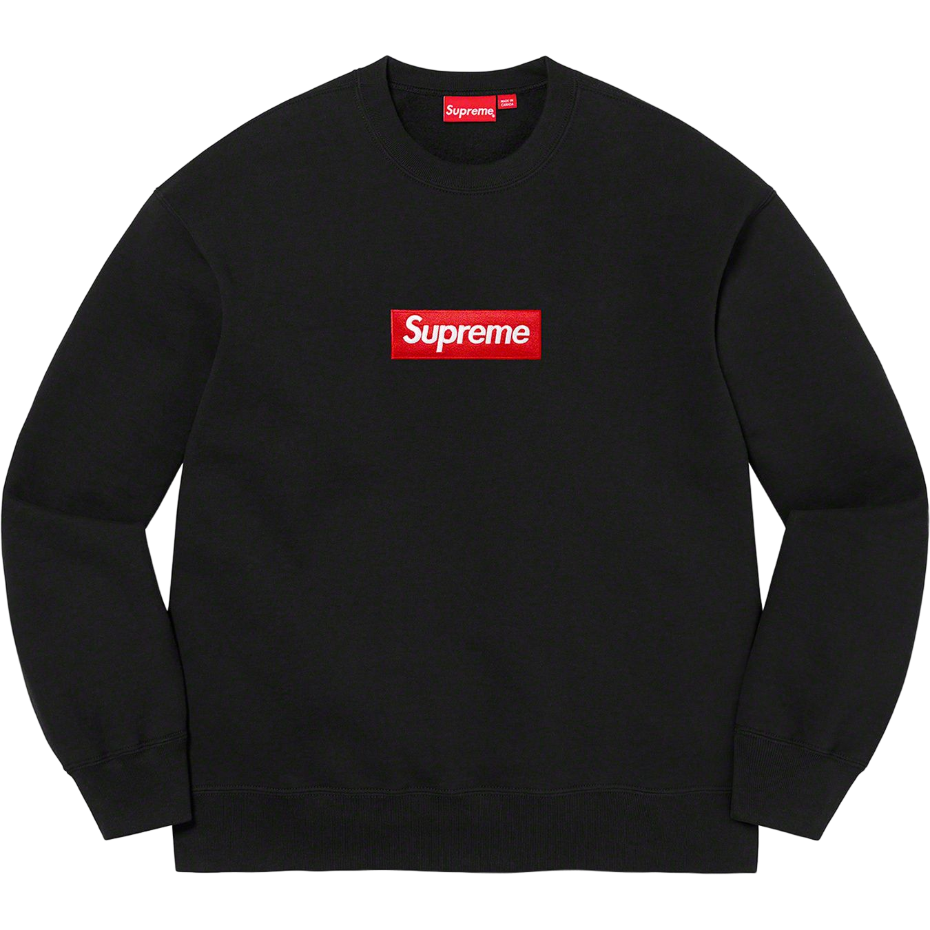 Supreme Box Logo Crewneck (FW22) - Black - Used