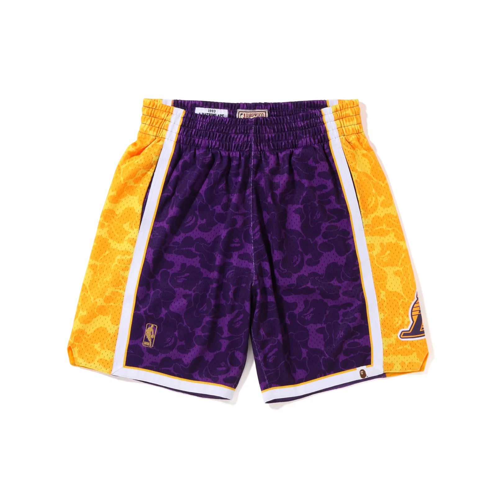A Bathing Ape - BAPE x Mitchell & Ness Los Angeles Lakers Shorts - PPX –  Grails SF