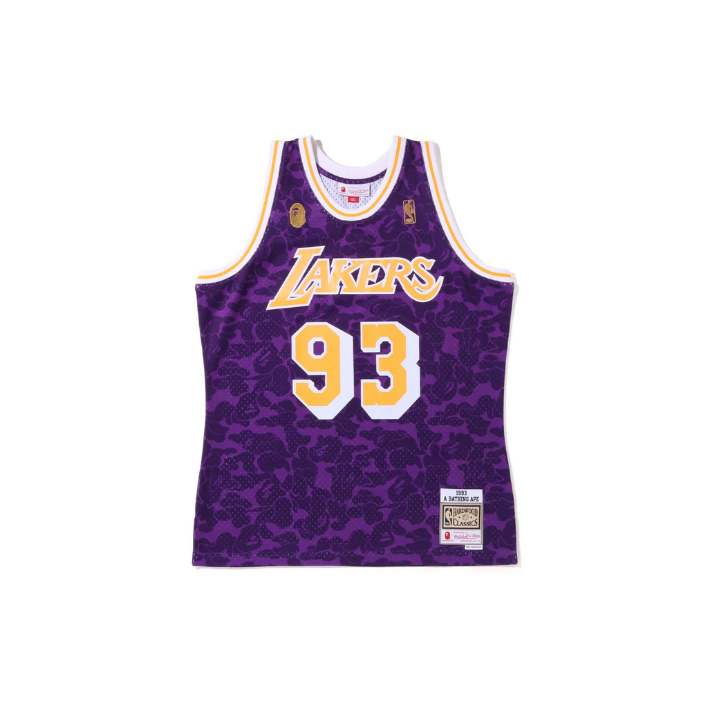 A Bathing Ape - BAPE x Mitchell & Ness Los Angeles Lakers Jersey Tank ...