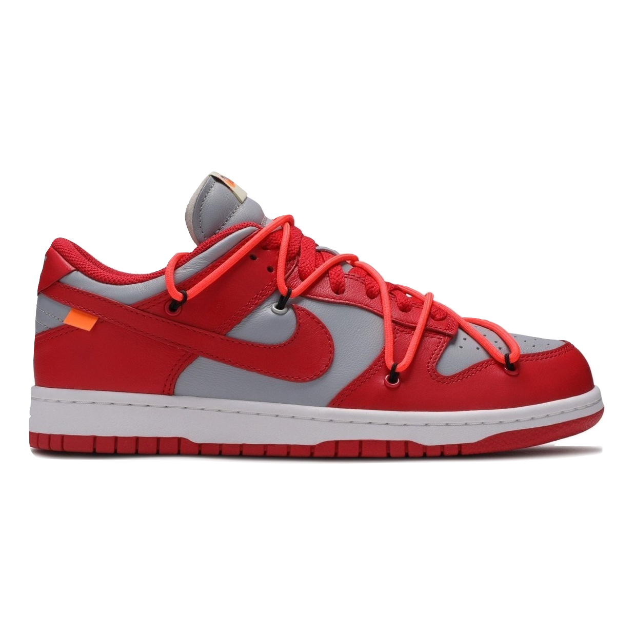 Nike Dunk Low LTHR / OW - University Red