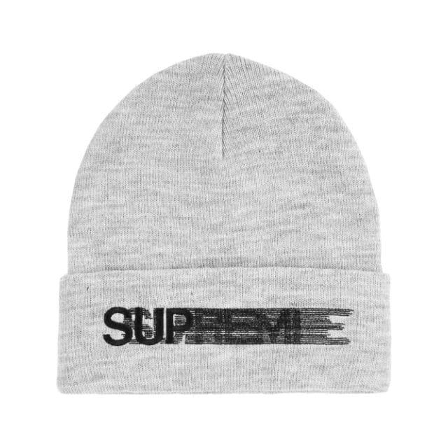 Supreme Motion Logo Beanie - Gray