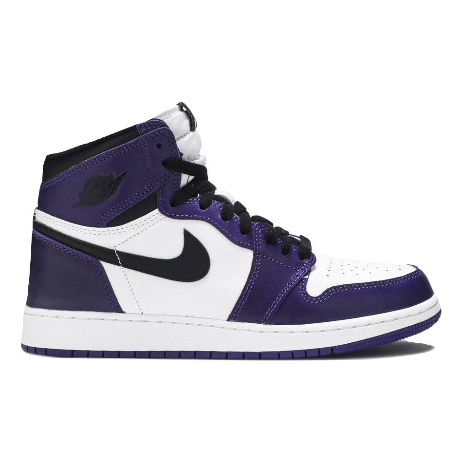 Air Jordan 1 Retro High OG GS - Court Purple White - Used