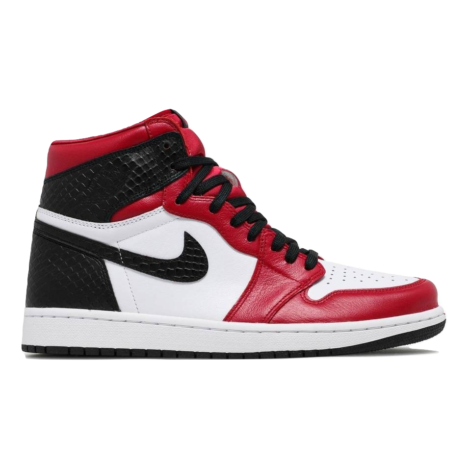 WMNS Air Jordan 1 High OG - Satin Snakeskin Red