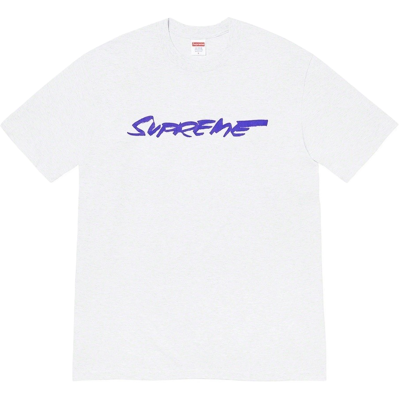 Supreme Futura Logo Tee - Ash Grey FW20 – Grails SF
