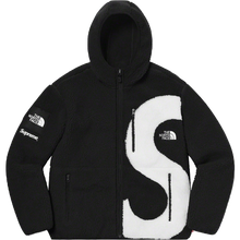 Supreme x The North Face S Logo Hooded Fleece Jacket - Black - Used