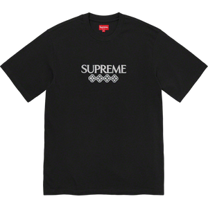 Supreme Glitter S/S Top - Black - Used