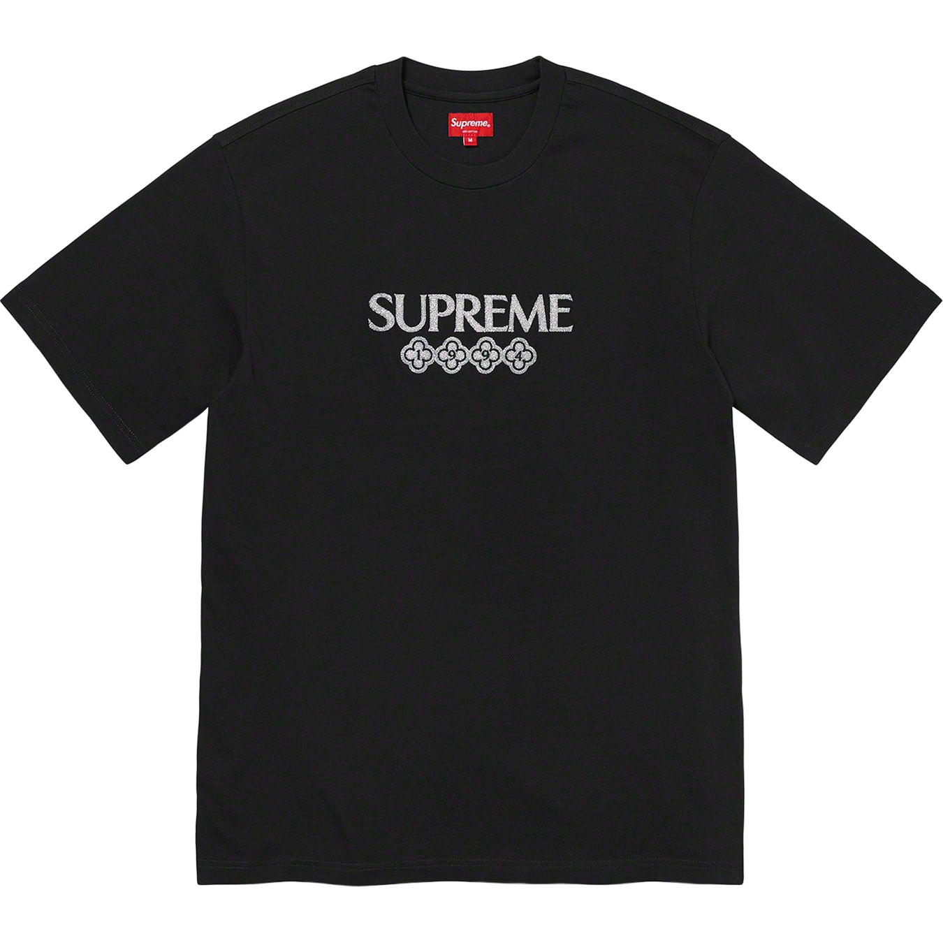 Supreme Glitter S/S Top - Black - Used