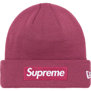 Supreme New Era Box Logo Beanie (FW21) White