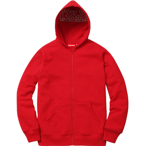 Supreme split clearance hood zip up