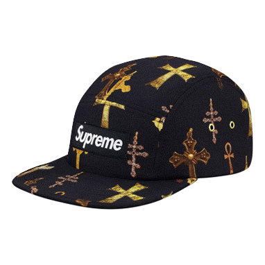Supreme Crosses Camp Cap - Black