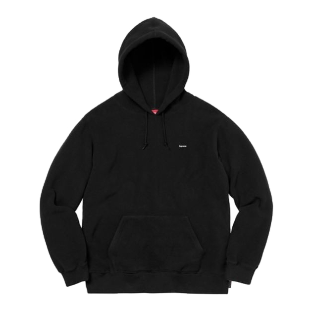 Supreme Polartec Hooded Sweatshirt - Black - Used