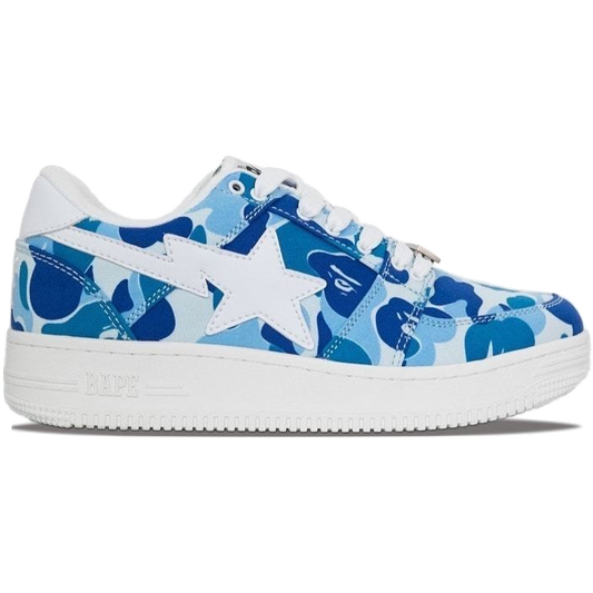 A Bathing Ape Bapesta ABC Camo 20th - Anniversary Blue