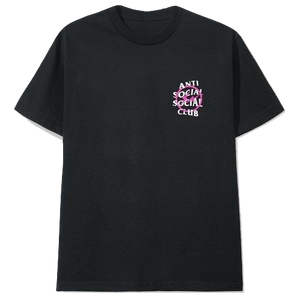 Anti Social Social Club x Fragment Bolt Tee - Black/Pink