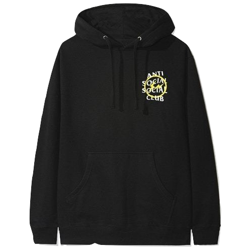 ASSC x Fragment Bolt Hoodie - Black/Yellow – Grails SF