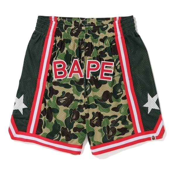 A Bathing Ape ABC Basketball Shorts - Green