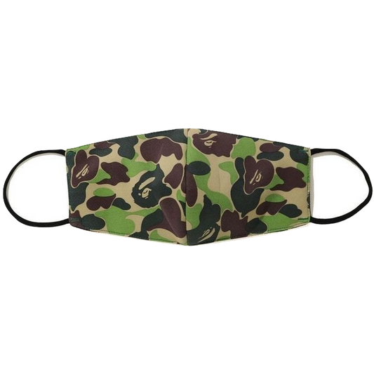 A Bathing Ape ABC Camo Mask - ABC Green Camo